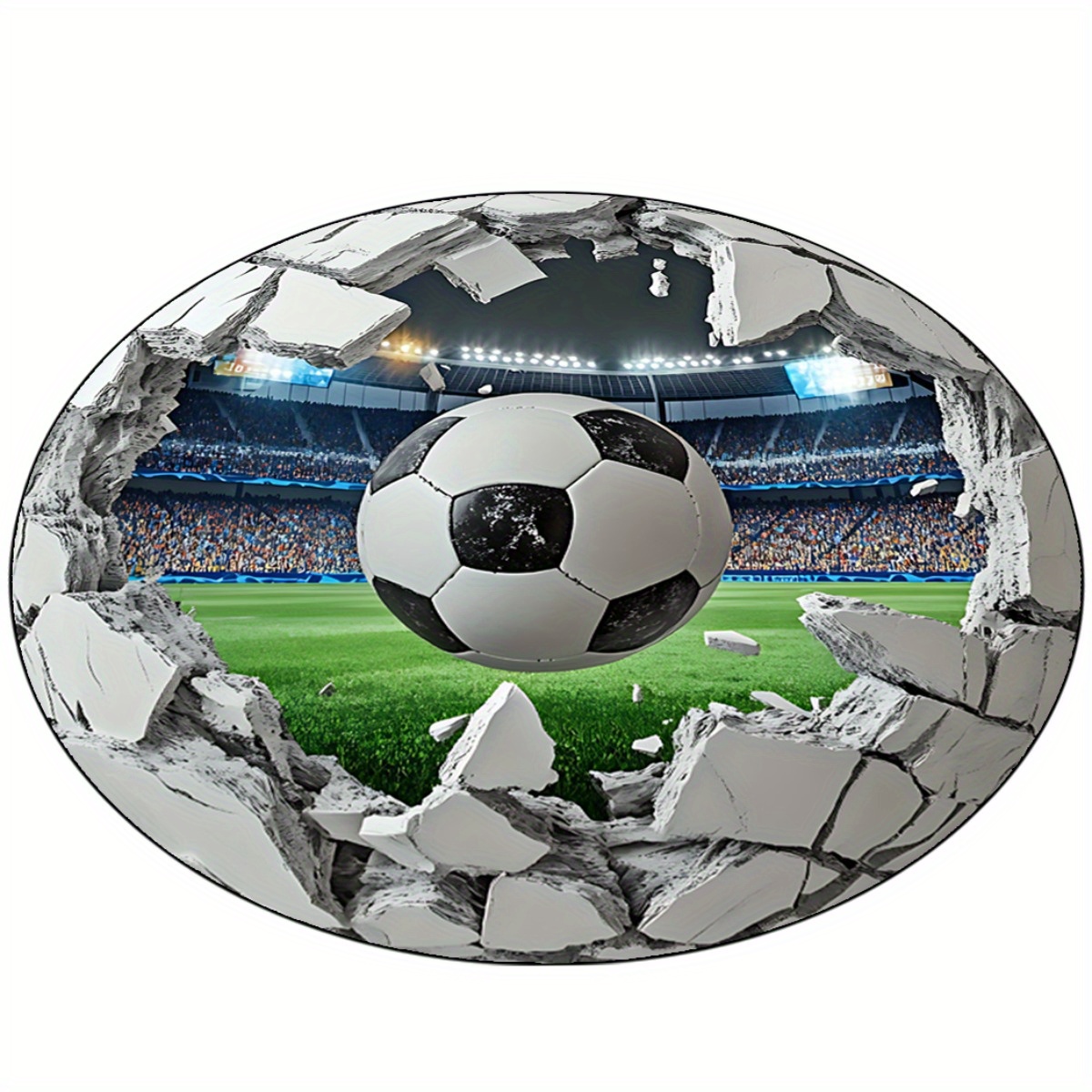Tapis rond de terrain de footb - Kids Outdoor Area avis et prix