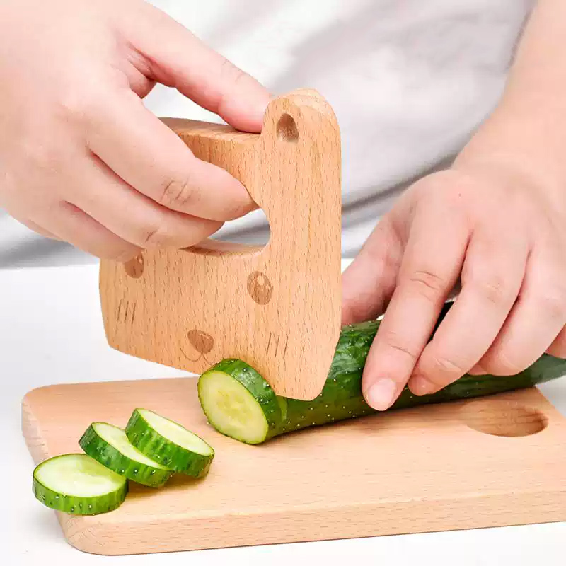 Couteau en bois pour enfants,  - Kids Outdoor Kitchen Accessories avis et prix