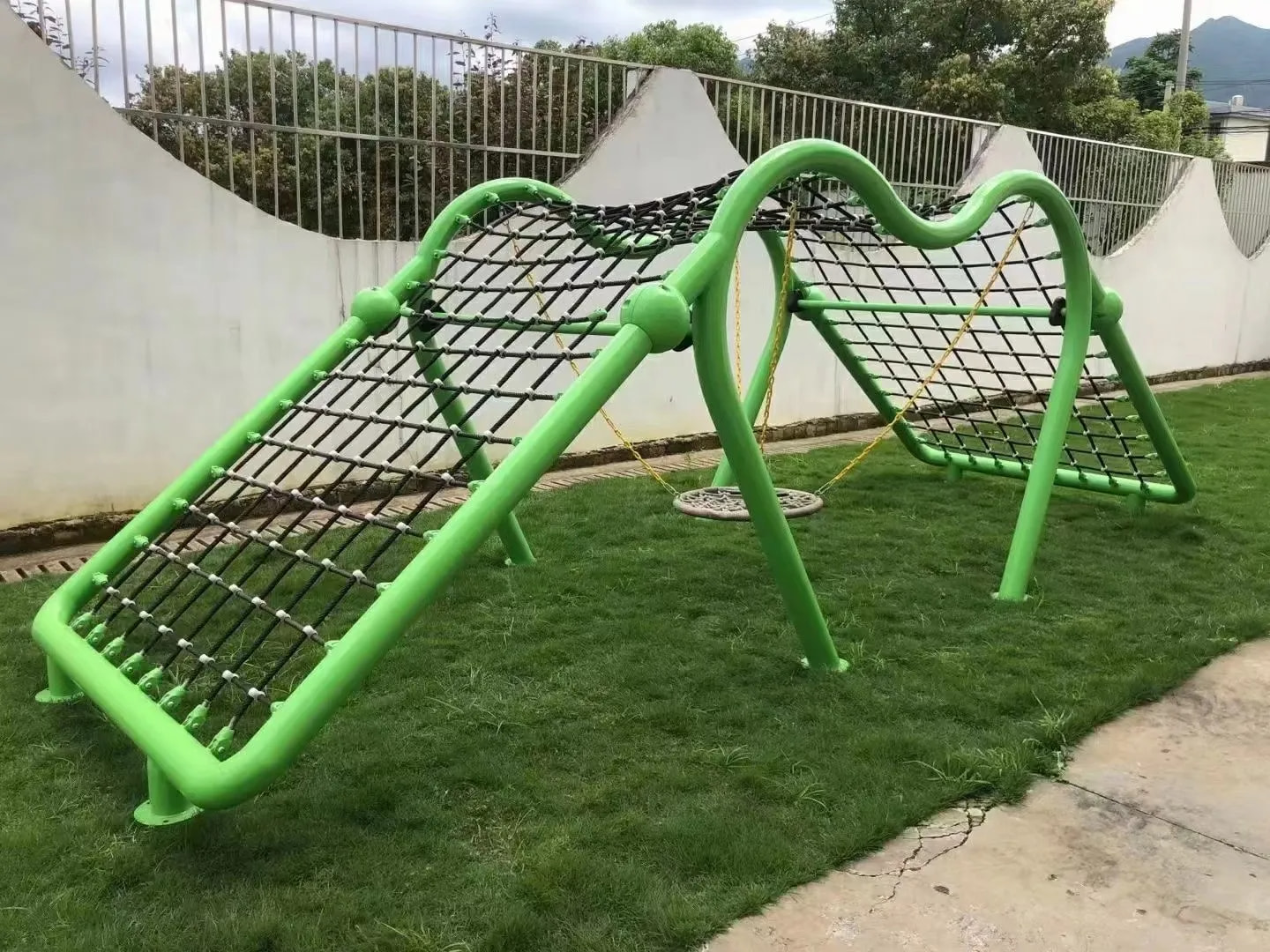 Structure d'escalade en corde  - Kids Outdoor Climbing Frame avis et prix